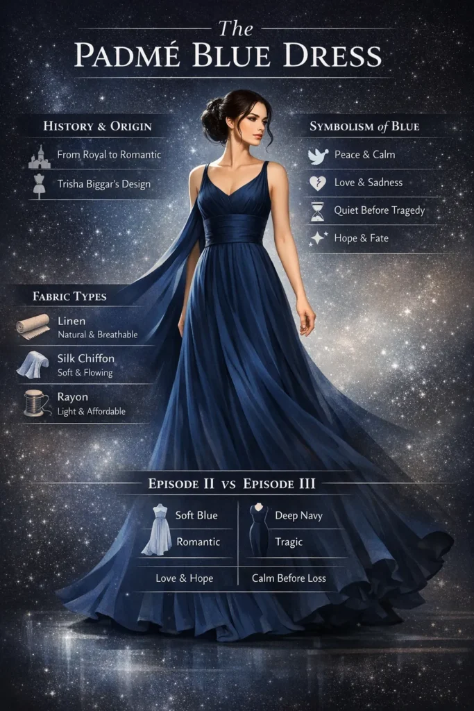 Padme Blue Dress