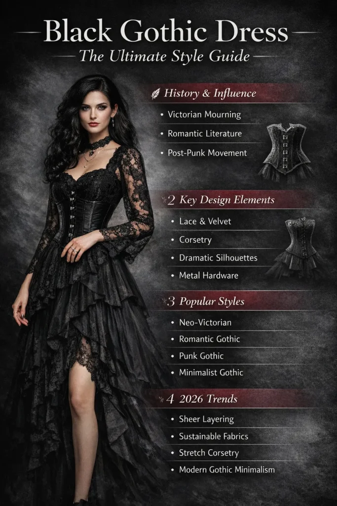 Black Gothic Dress