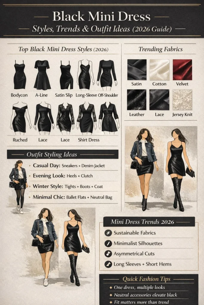 Black Mini Dress