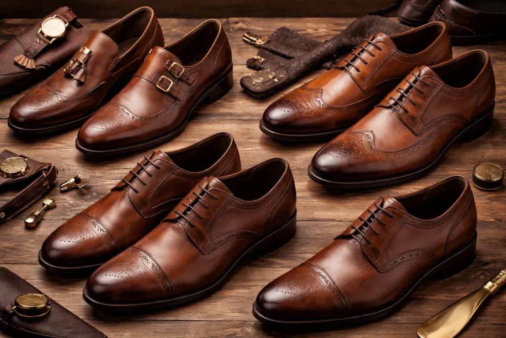 Brown Dress Shoes Men