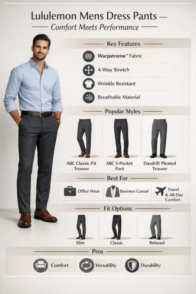 Lululemon Men's Dress Pants