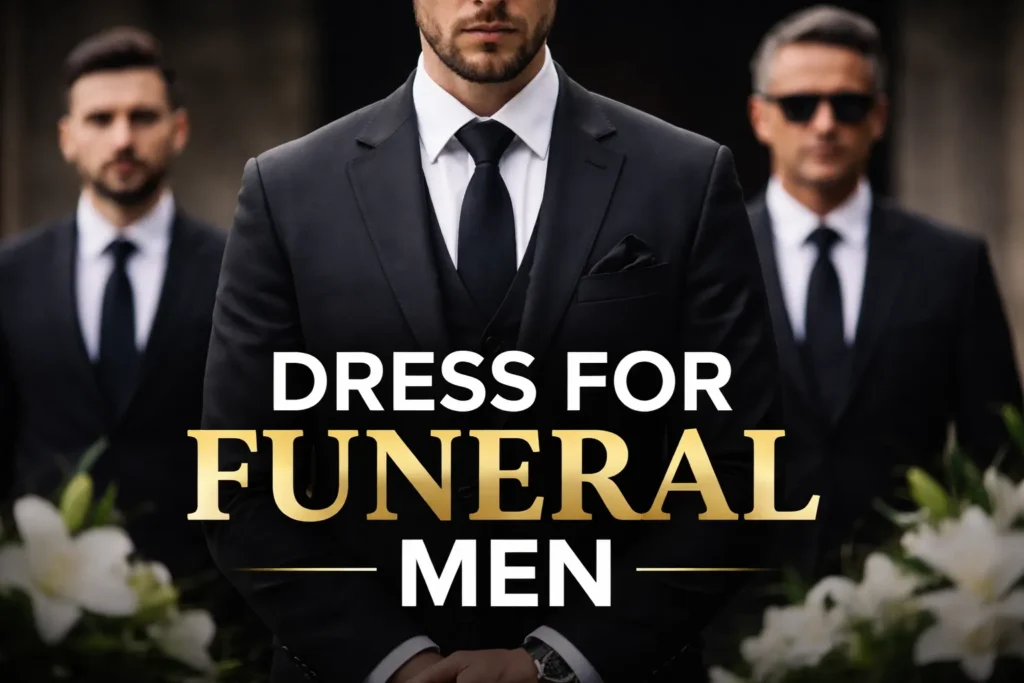 Men For Funeral dress