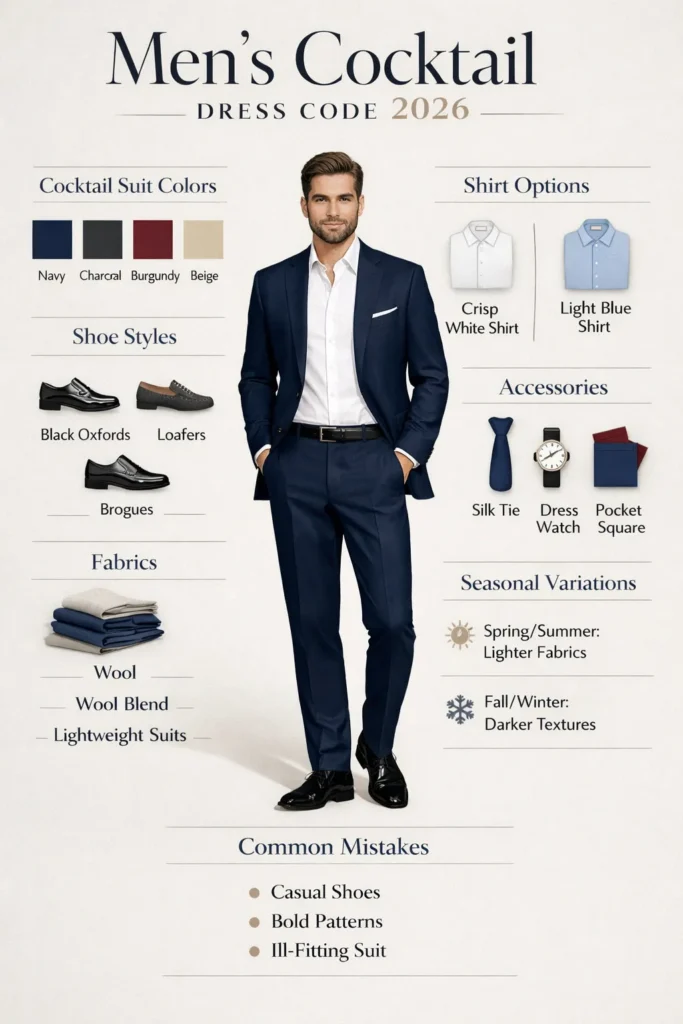 Men's Cocktail Dress Code