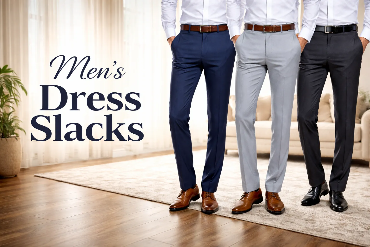 Men’s Dress Slacks Guide 2026: Fit, Fabrics, Styles & Styling Tips ...