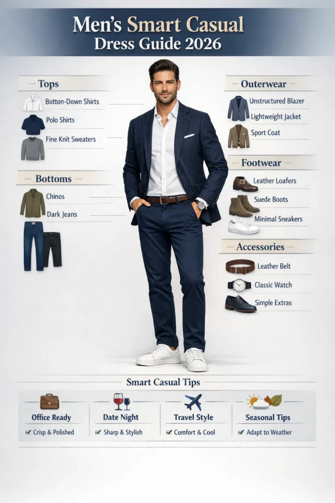 Men's Smart Casual Dress