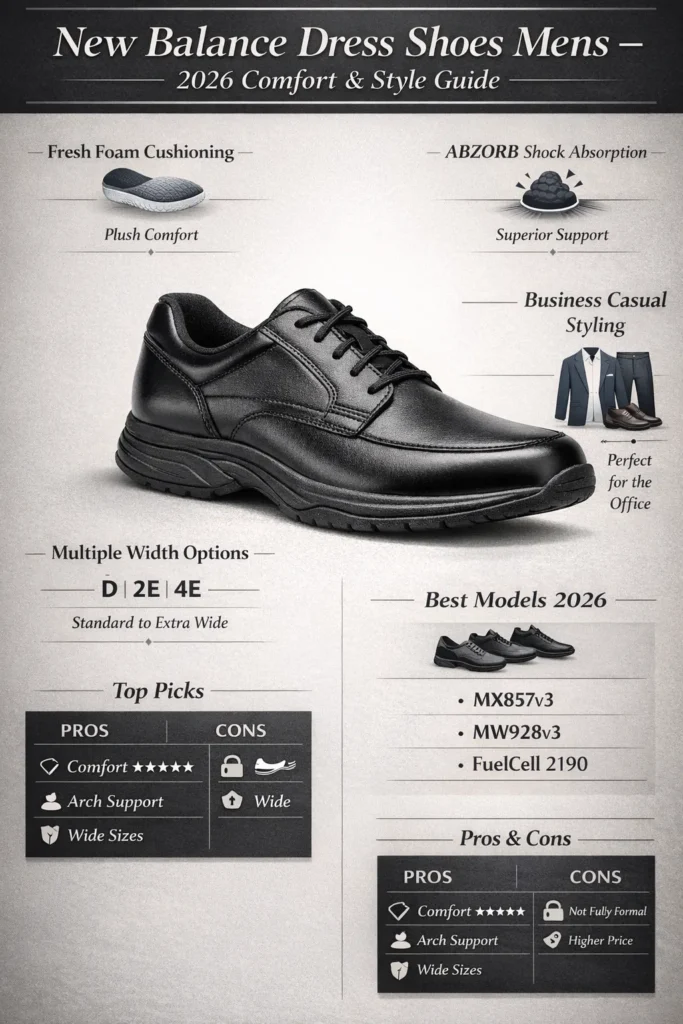 New Balance Dress Shoes Men’s 