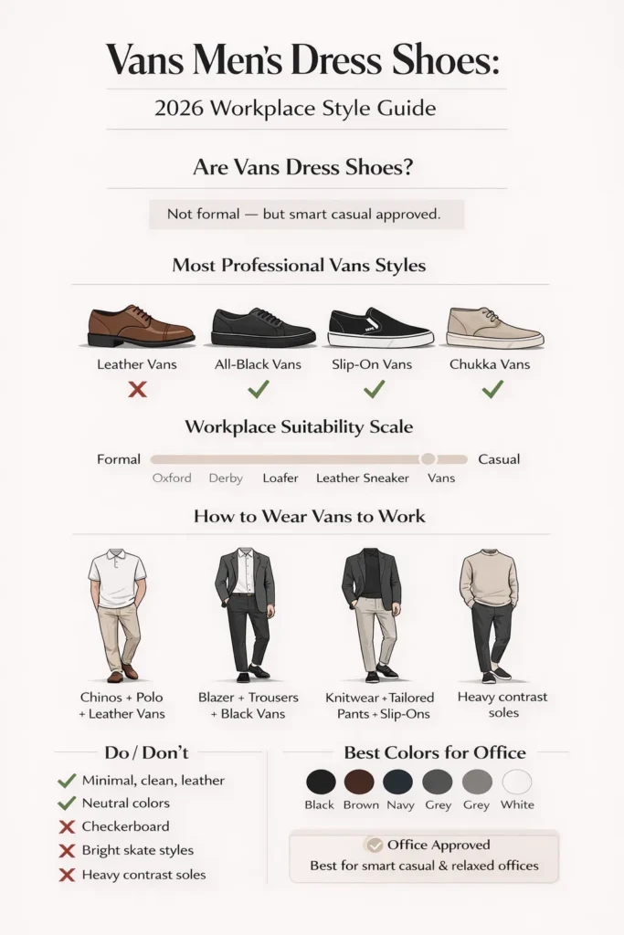 Vans Men's Dress Shoes