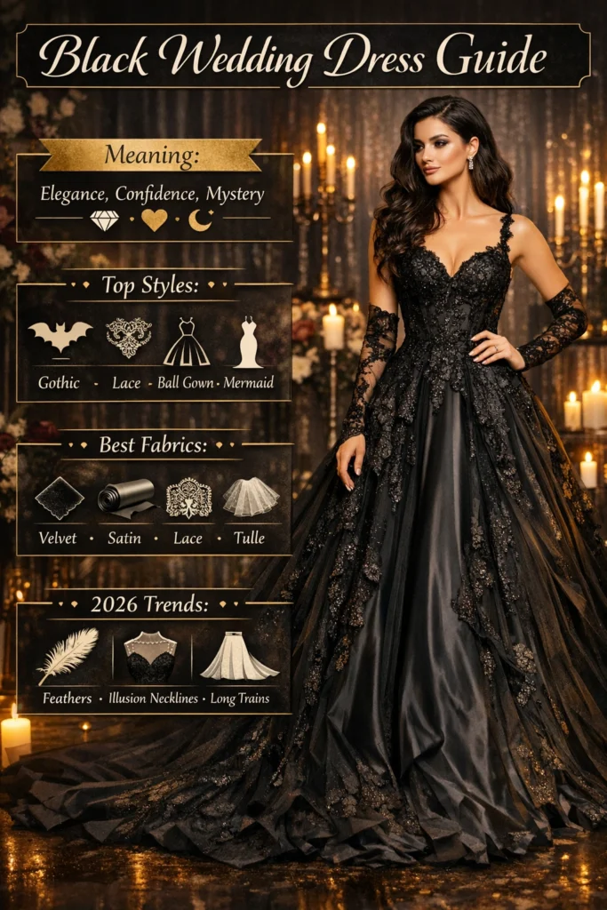 Black Wedding Dress