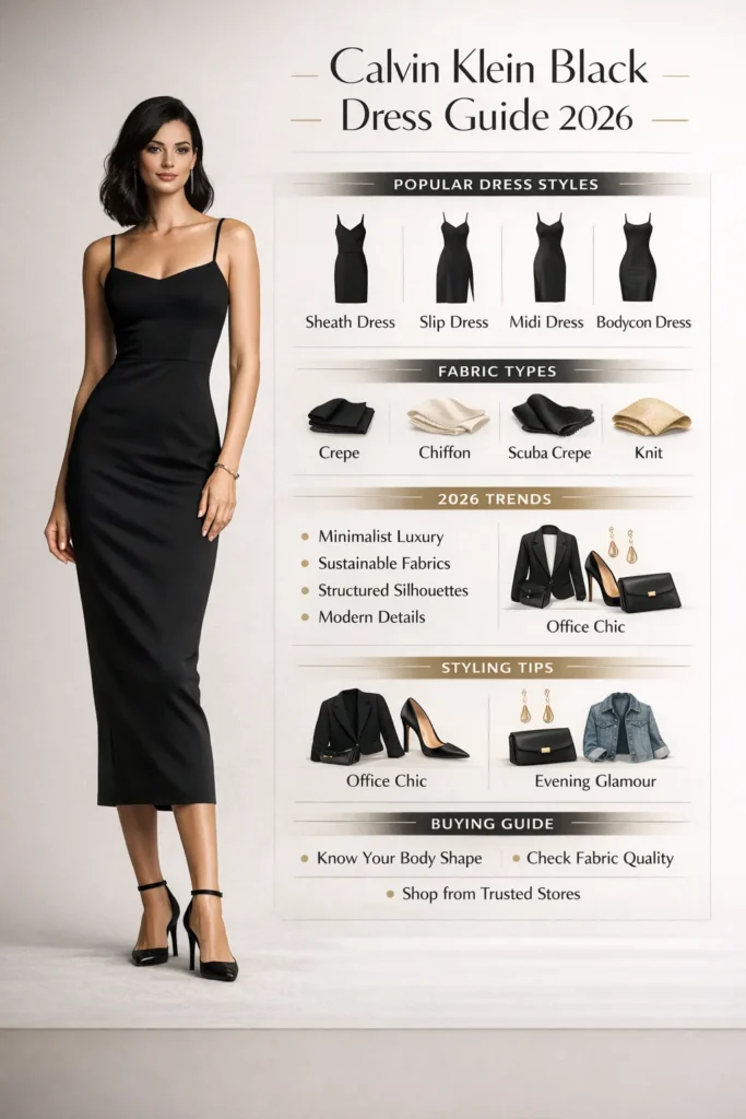 Calvin Klein Black Dress