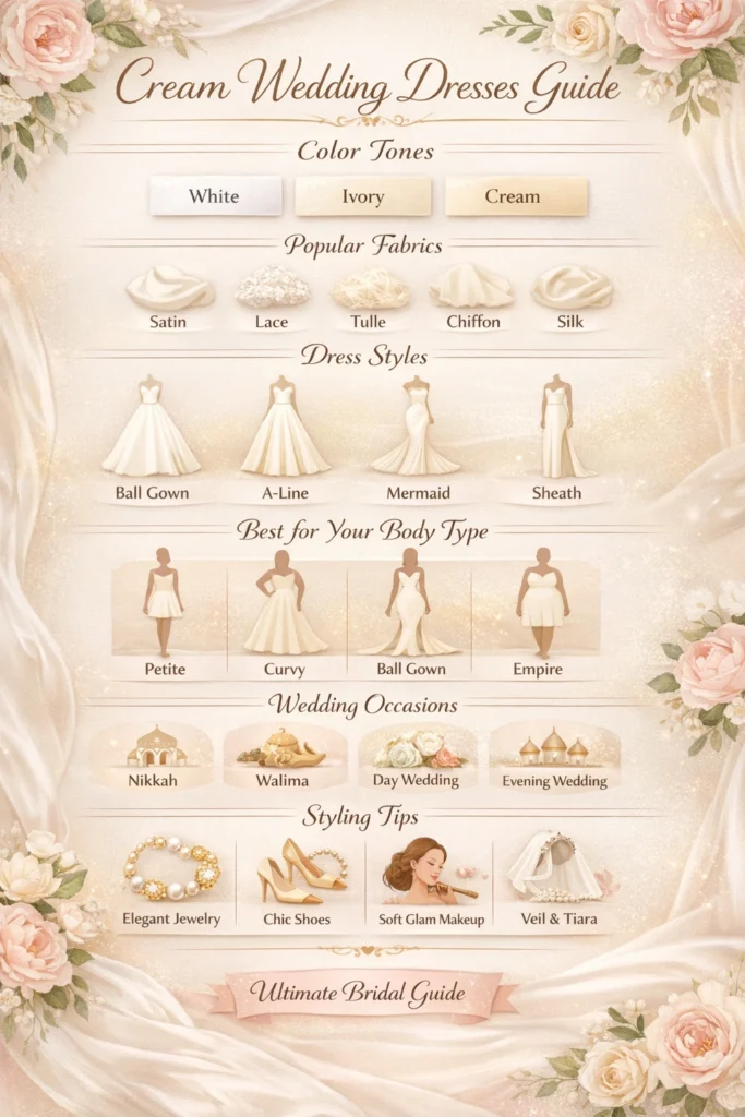 Cream Wedding Dresses