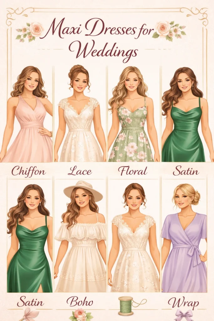 Maxi Dresses For Weddings