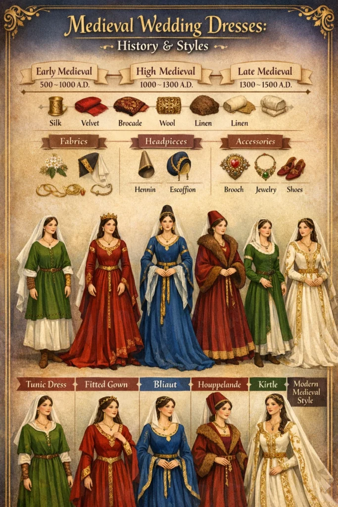 Medieval Wedding Dresses