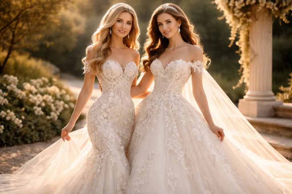 Off White Wedding Dress