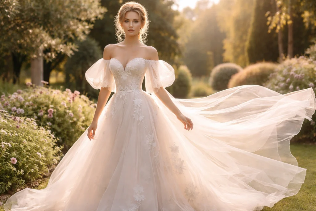 Organza Wedding Dress