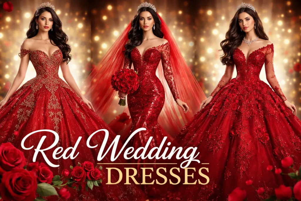 Red Wedding Dresses