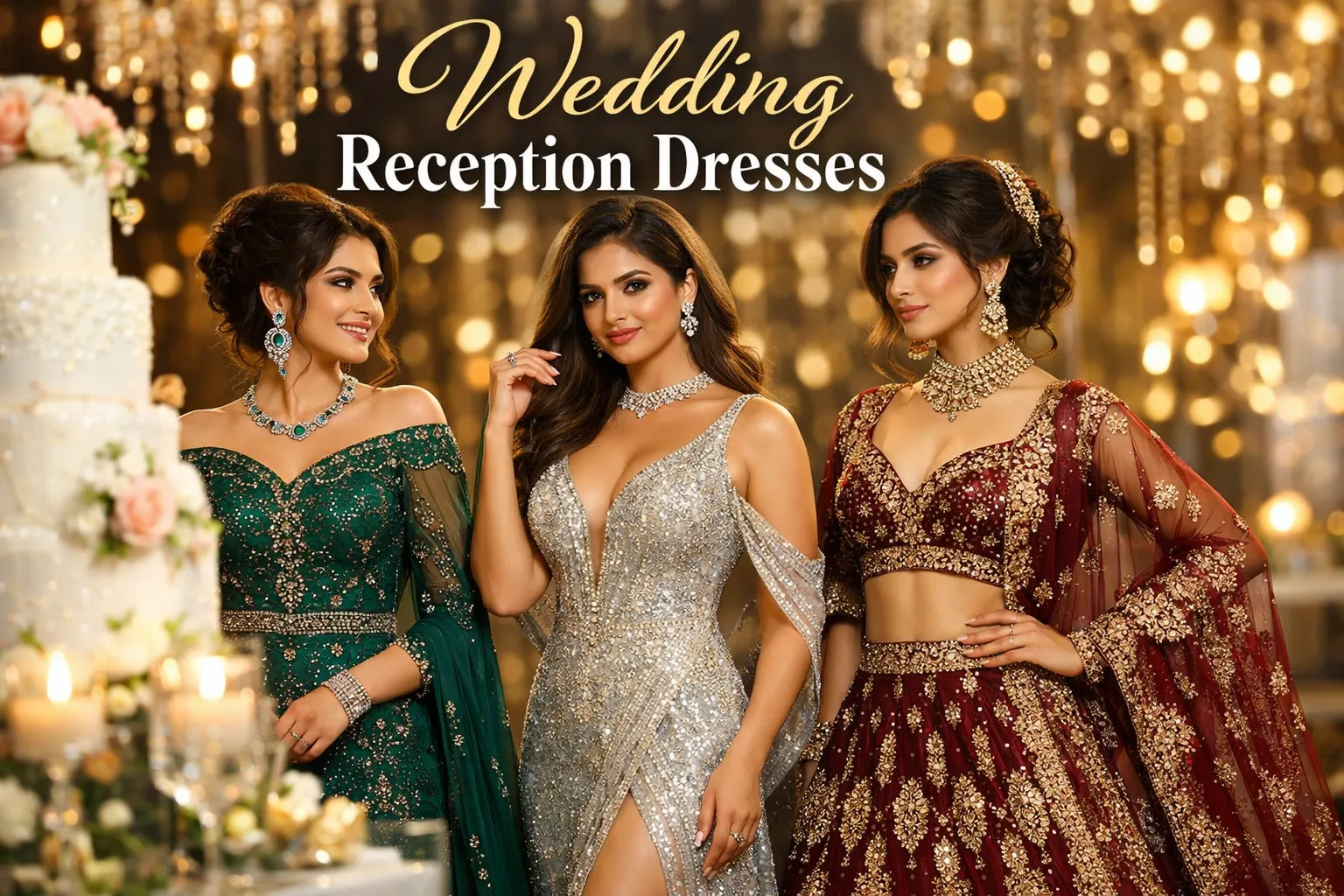 Wedding Reception Dresses Guide: Styles & Trends 2026