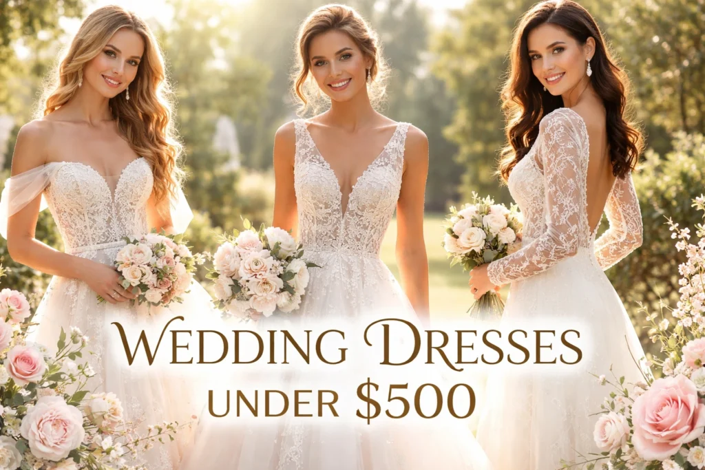 Wedding Dresses Under $500