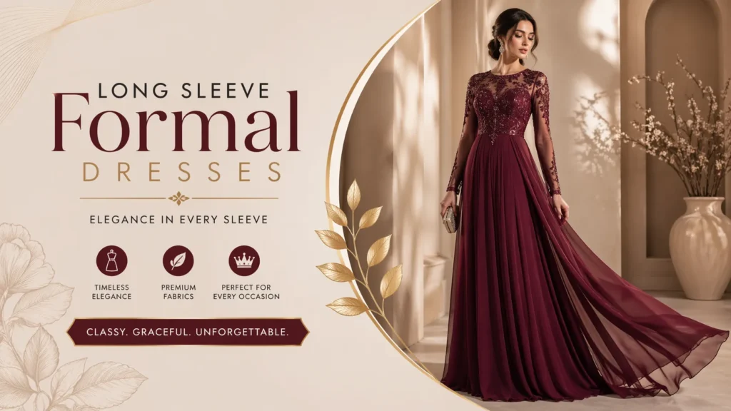 Long Sleeve Formal Dresses