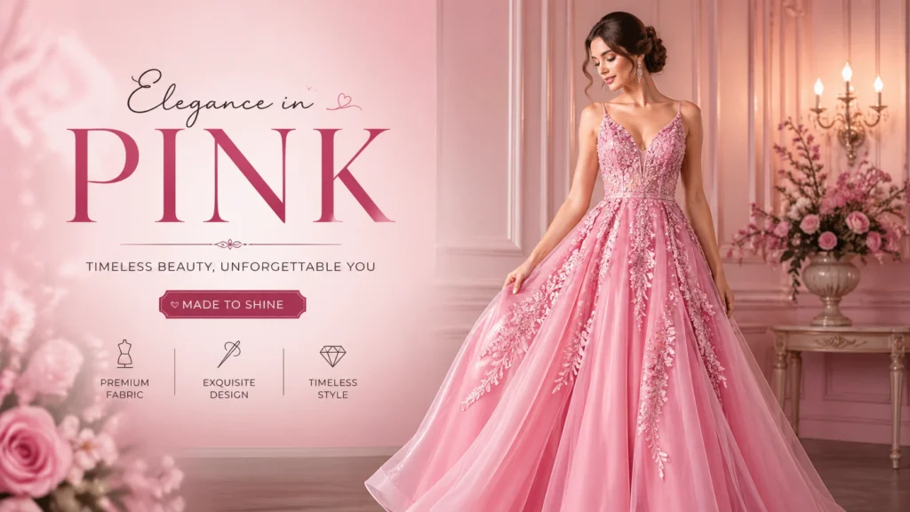 Pink Formal Dresss