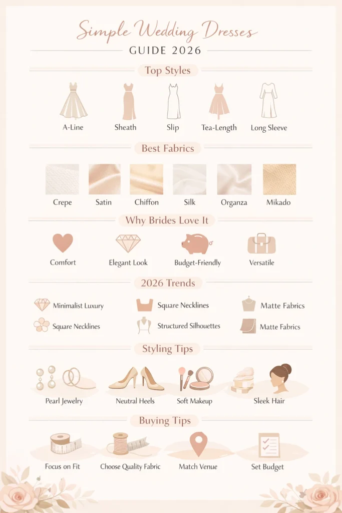 Simple Wedding Dresses