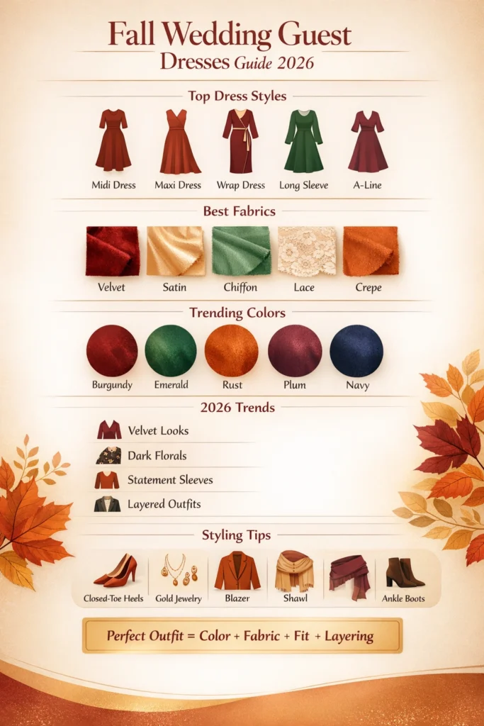 Fall Weding Guest Dresses