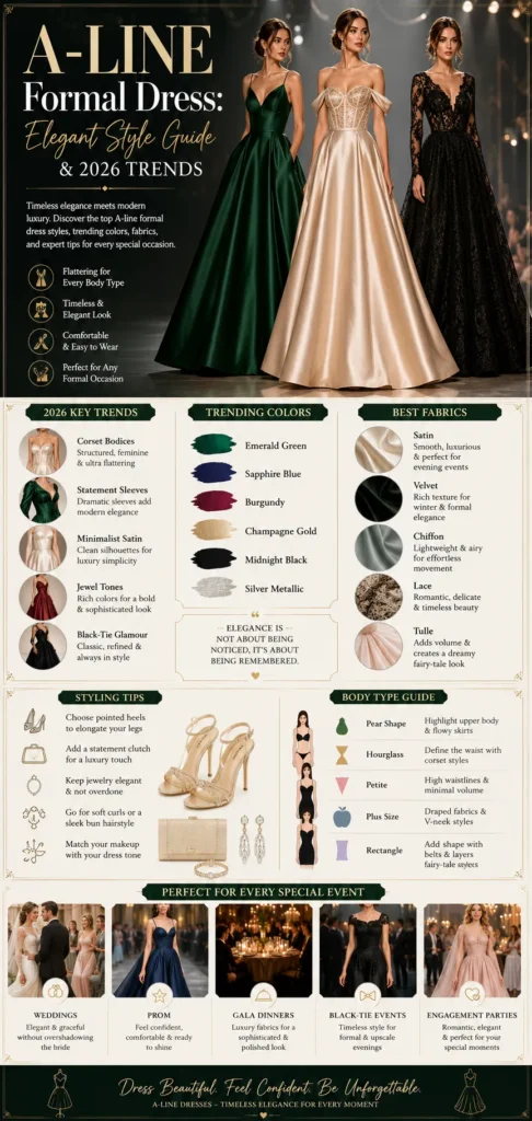 A-Line Formal Dress