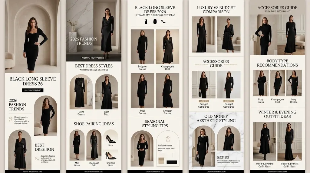 Black Long Sleeve Dress
