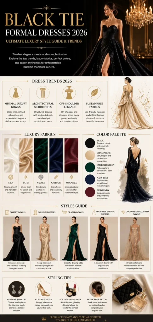 Black Tie Formal Dresses