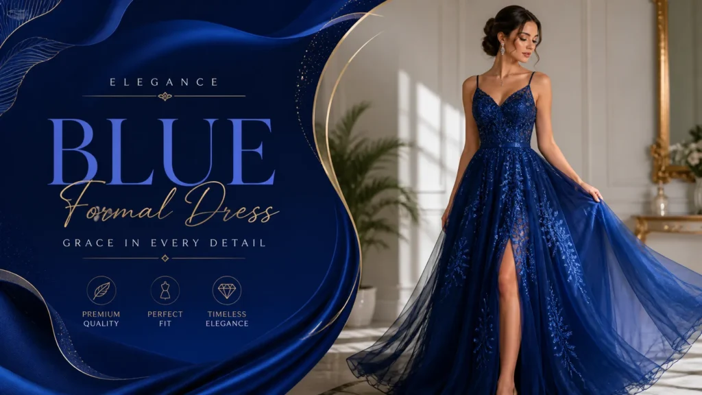 Blue Formal Dress