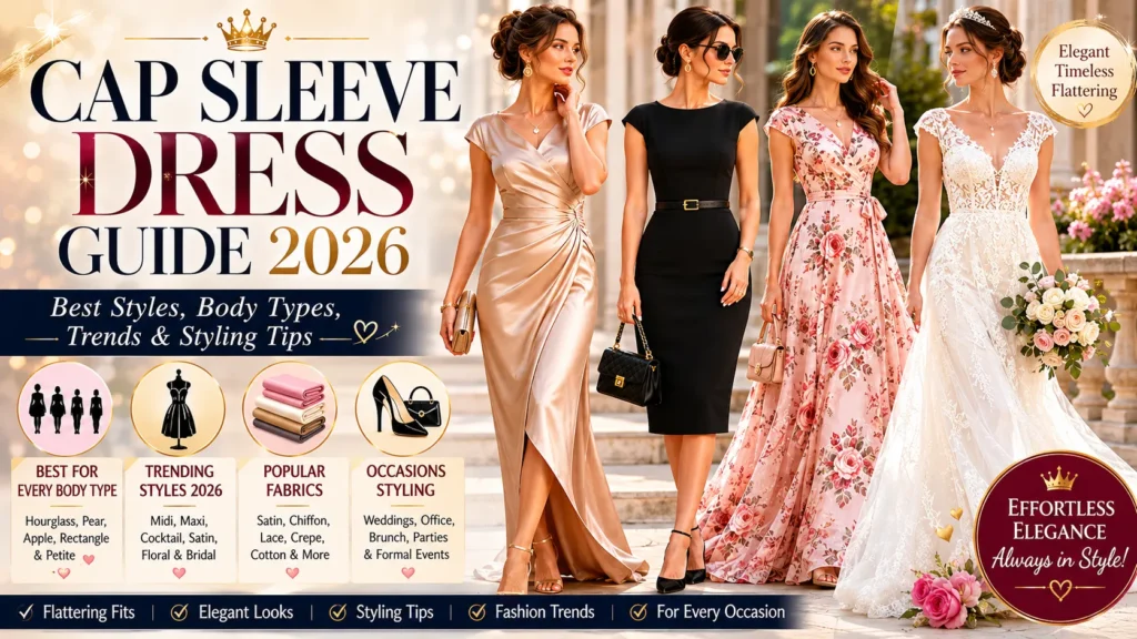Cap Sleeve Dress
