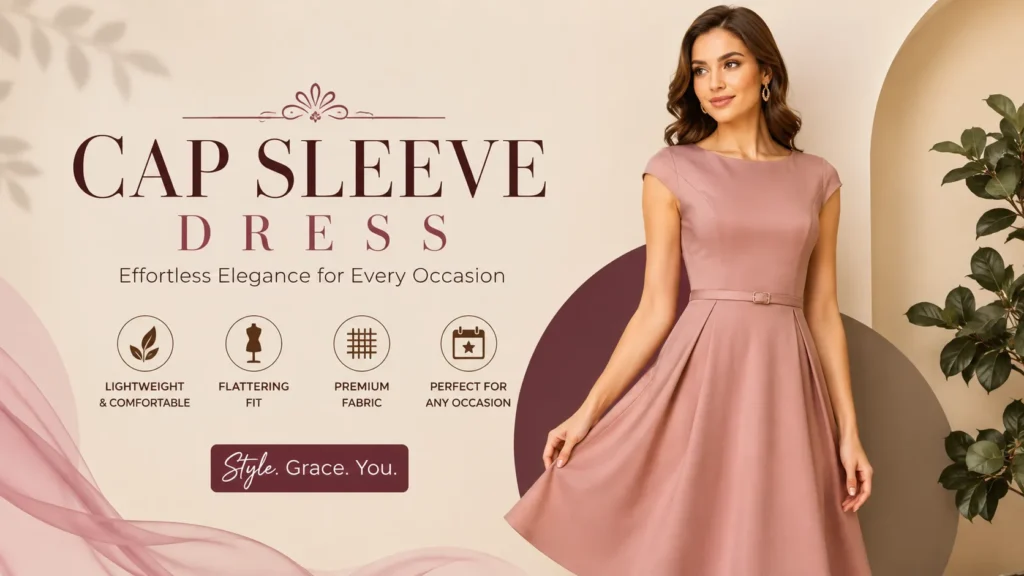 Cap Sleeve Dress