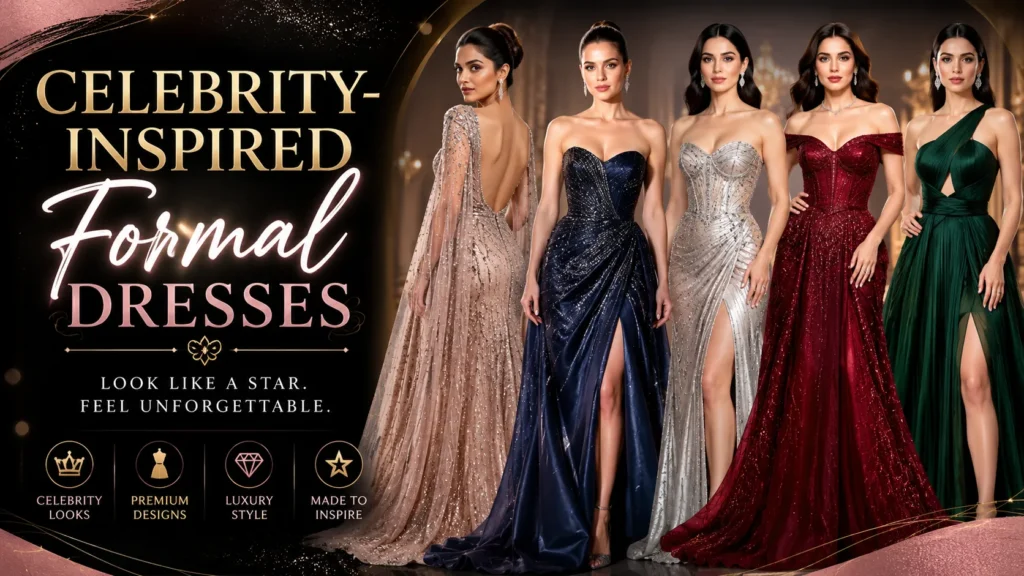 Celebrity-Inspired Formal Dresses