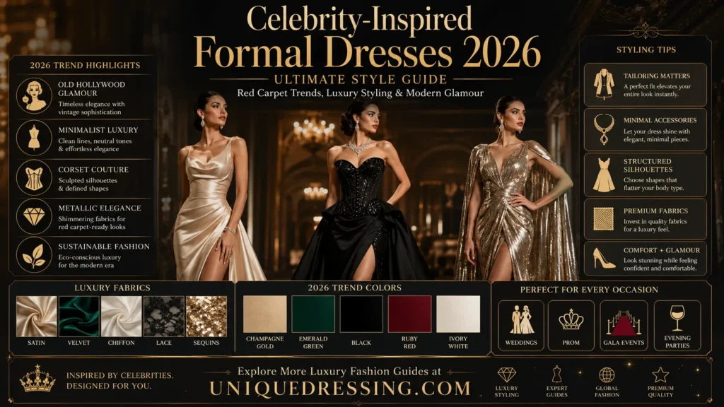 Celebrity-Inspired Formal Dresses