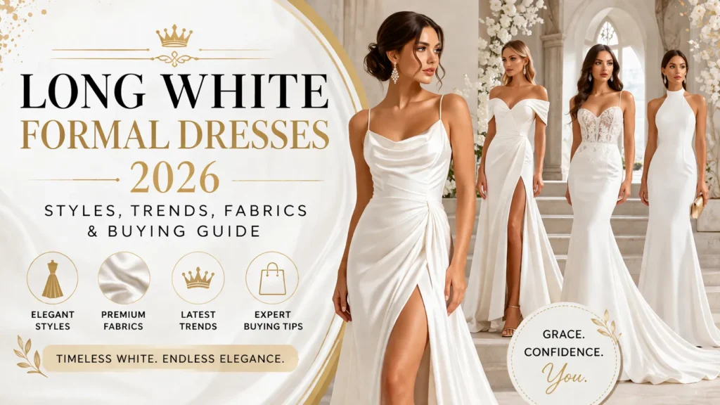 Long White Formal Dresses