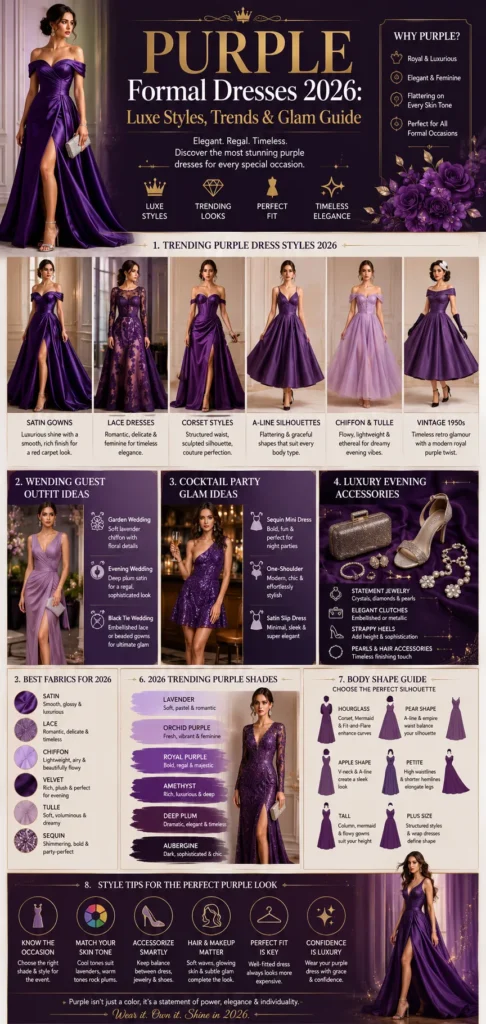 Purple Formal Dresses
