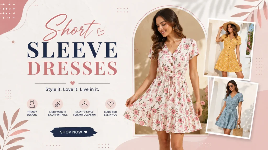 Short Sleeve Dresses