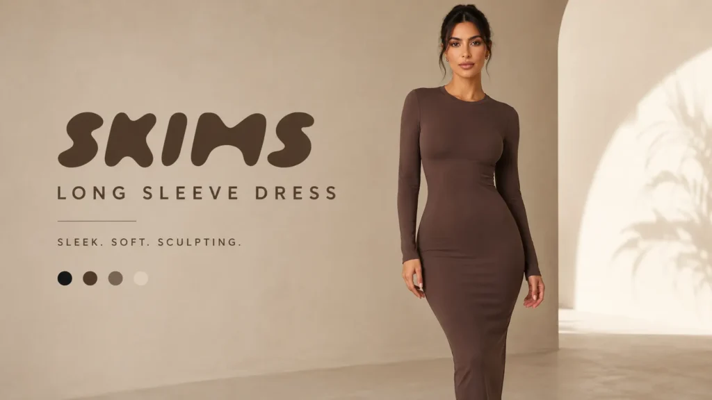 Skims Long Sleeve Dress