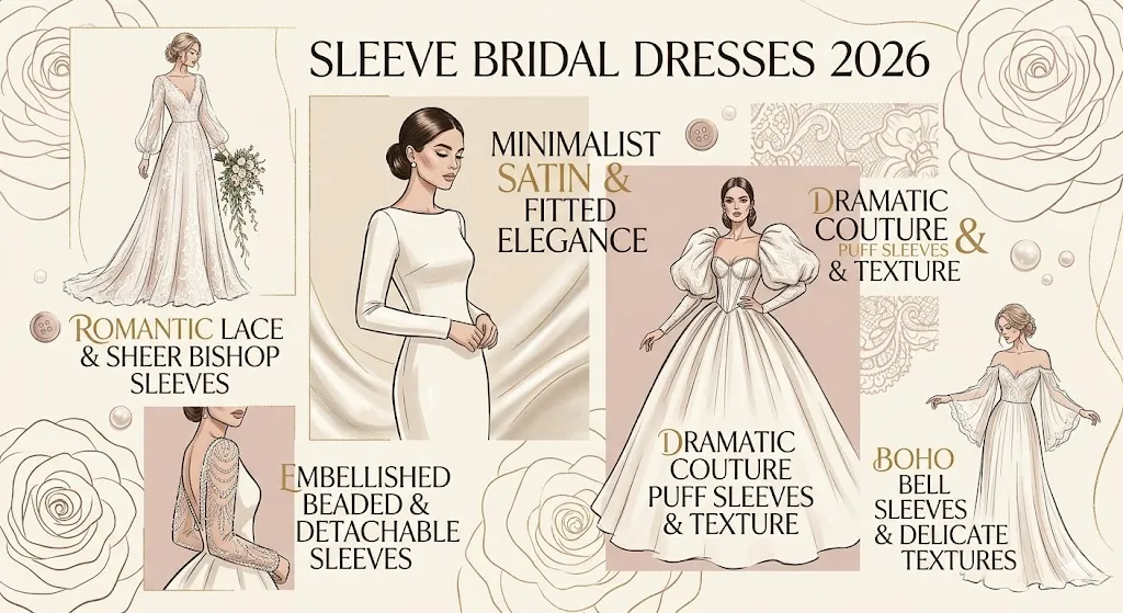 Sleeve Bridal Dresses