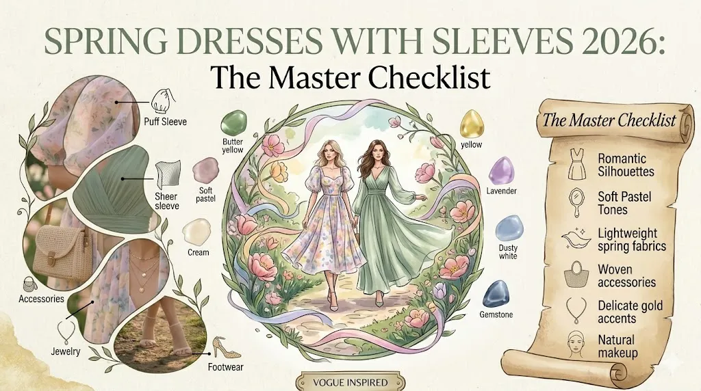 Spring Dresses With Sleeves