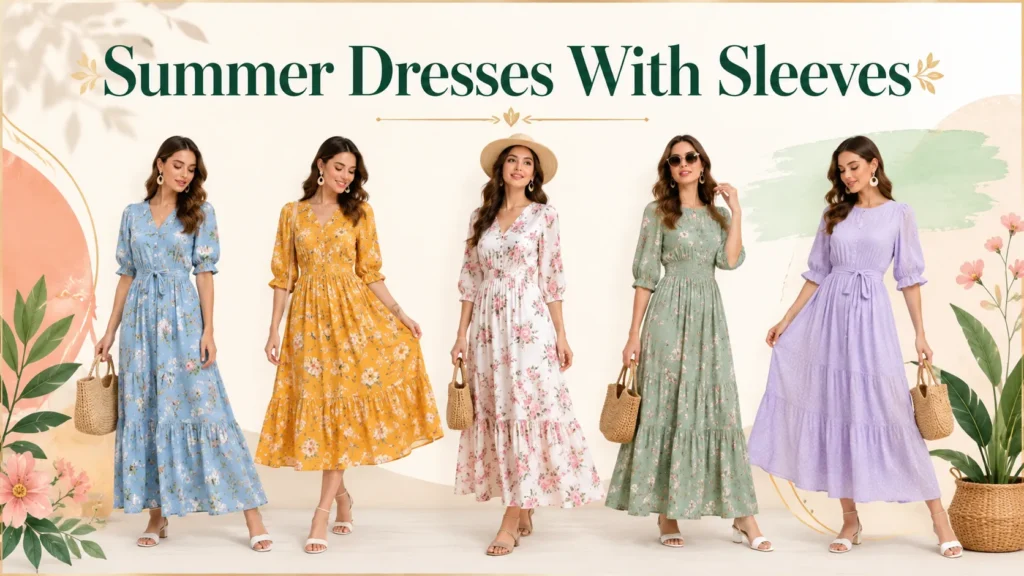 Summer Dresses With Sleeves
