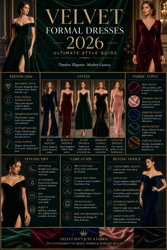 Velvet Formal Dresses