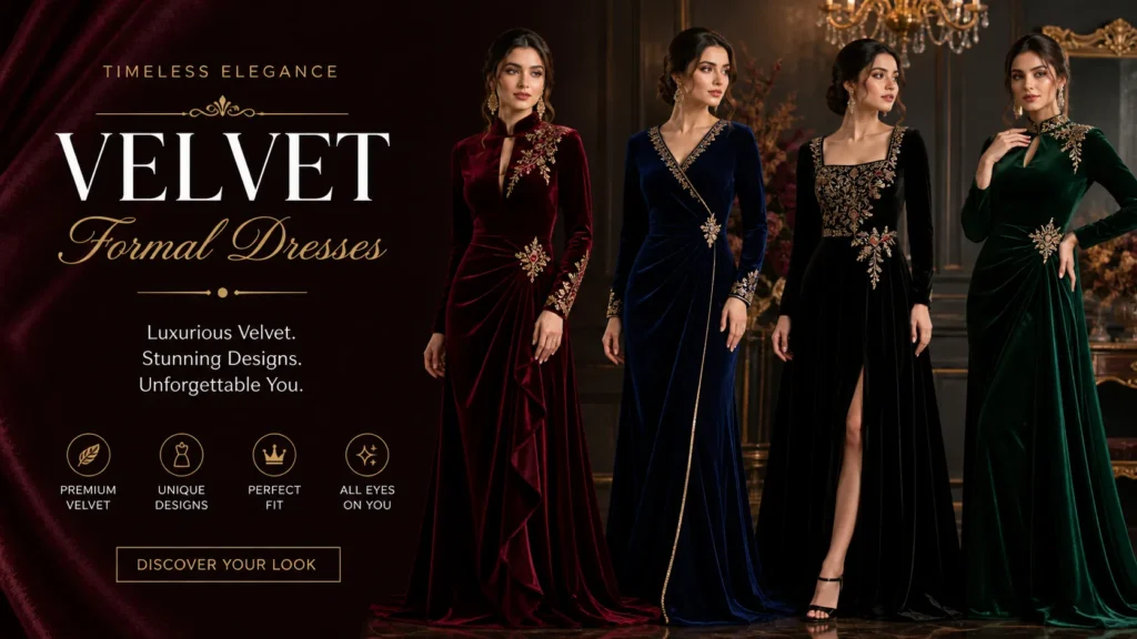 Velvet Formal Dresses