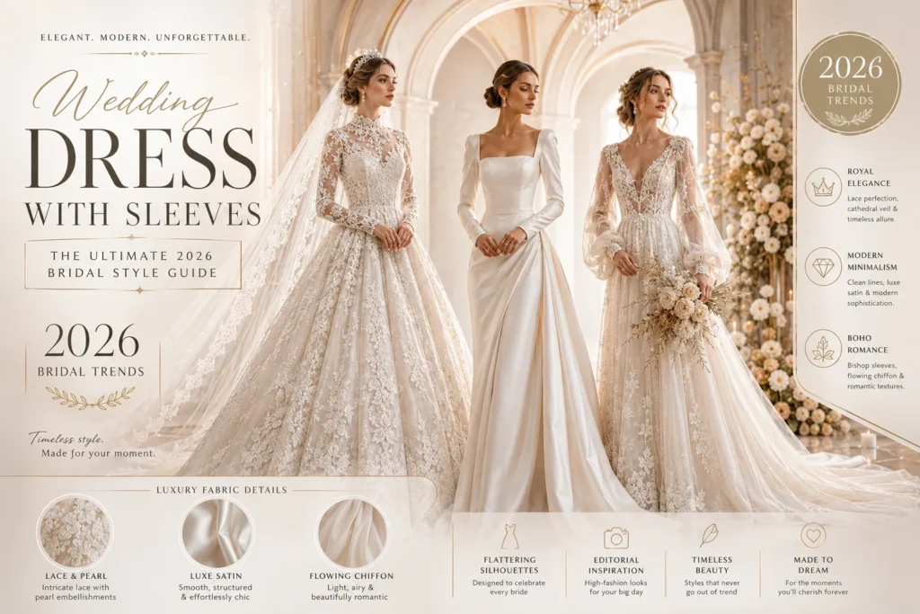 Wedding Dress With Sleeves
