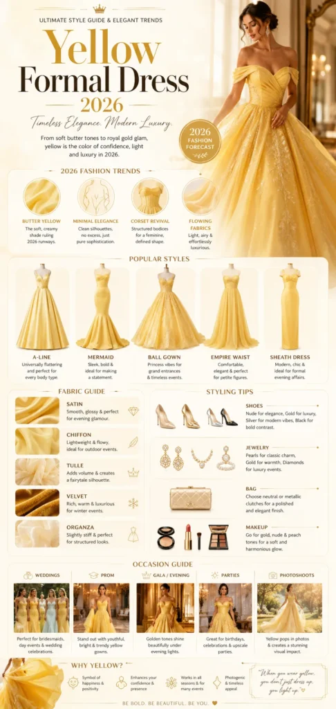 Yellow Formal Dress